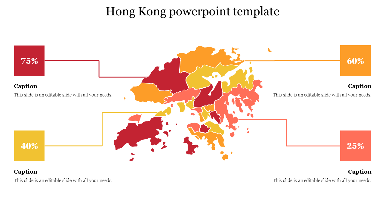 Interesting Hong Kong PowerPoint Template presentation